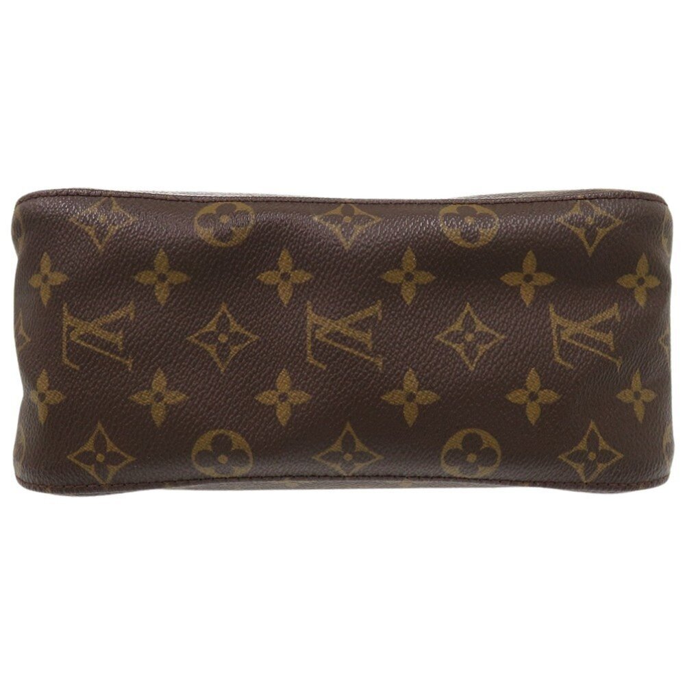 LOUIS VUITTON Authentic Brown Monogram Looping MM Shoulder Bag - Picture 4 of 12